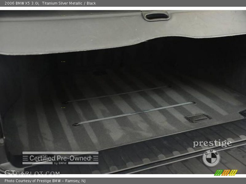 Titanium Silver Metallic / Black 2006 BMW X5 3.0i