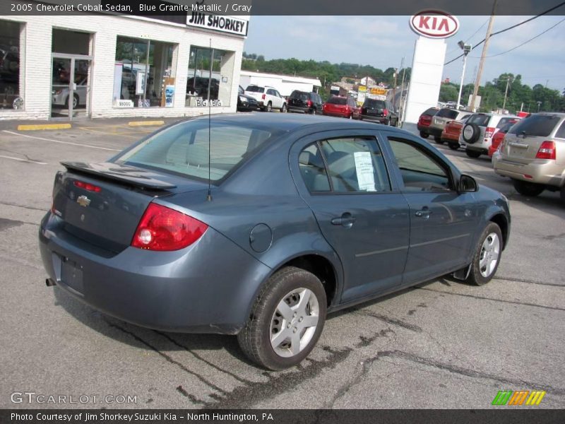 Blue Granite Metallic / Gray 2005 Chevrolet Cobalt Sedan