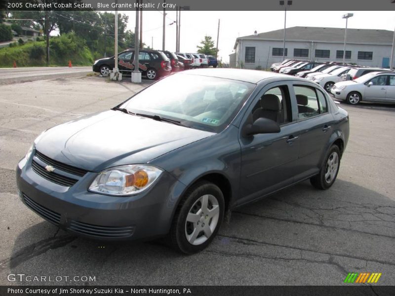 Blue Granite Metallic / Gray 2005 Chevrolet Cobalt Sedan