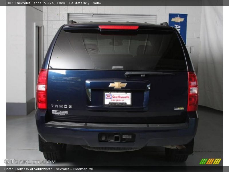 Dark Blue Metallic / Ebony 2007 Chevrolet Tahoe LS 4x4