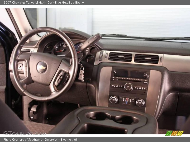 Dark Blue Metallic / Ebony 2007 Chevrolet Tahoe LS 4x4