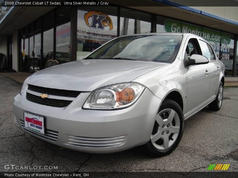 Ultra Silver Metallic / Gray 2008 Chevrolet Cobalt LT Sedan