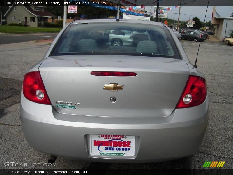 Ultra Silver Metallic / Gray 2008 Chevrolet Cobalt LT Sedan
