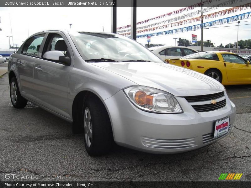 Ultra Silver Metallic / Gray 2008 Chevrolet Cobalt LT Sedan