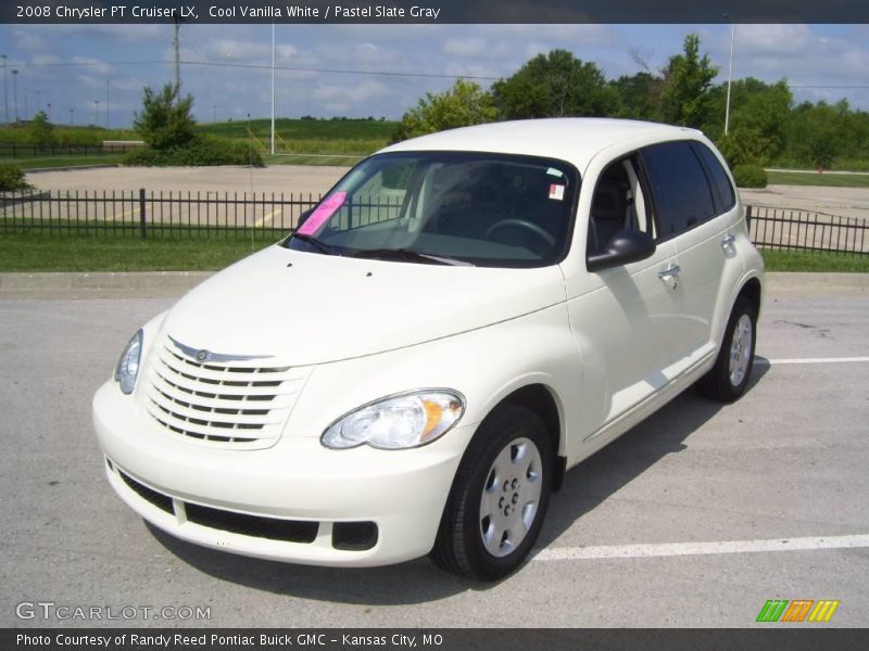 Cool Vanilla White / Pastel Slate Gray 2008 Chrysler PT Cruiser LX