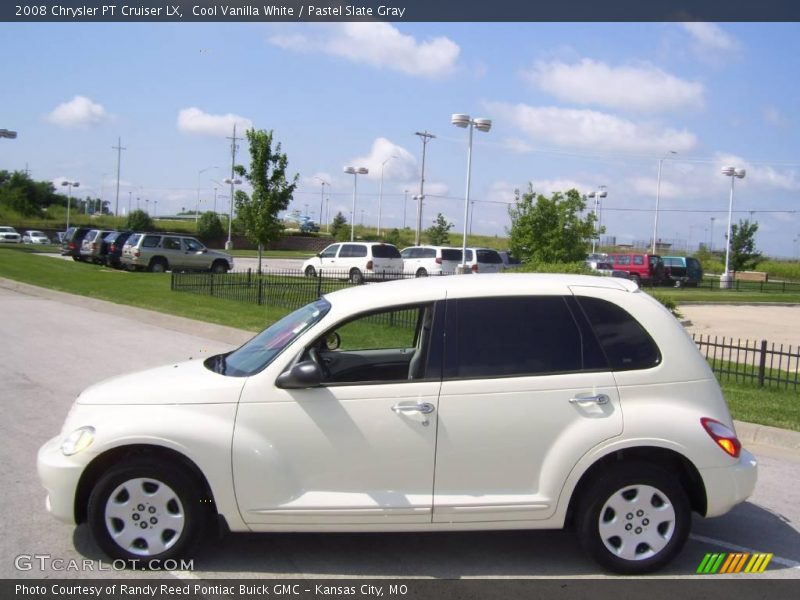 Cool Vanilla White / Pastel Slate Gray 2008 Chrysler PT Cruiser LX