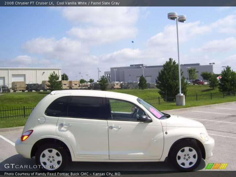 Cool Vanilla White / Pastel Slate Gray 2008 Chrysler PT Cruiser LX