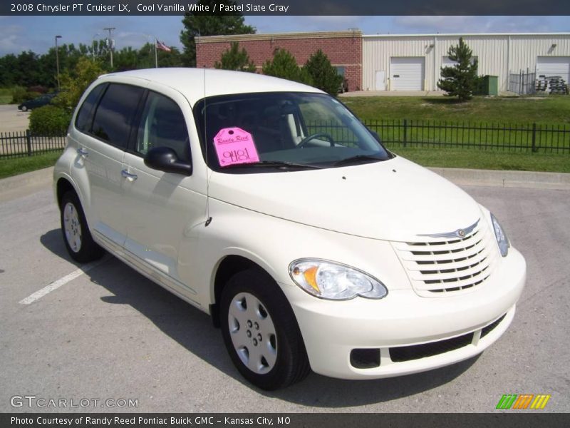 Cool Vanilla White / Pastel Slate Gray 2008 Chrysler PT Cruiser LX