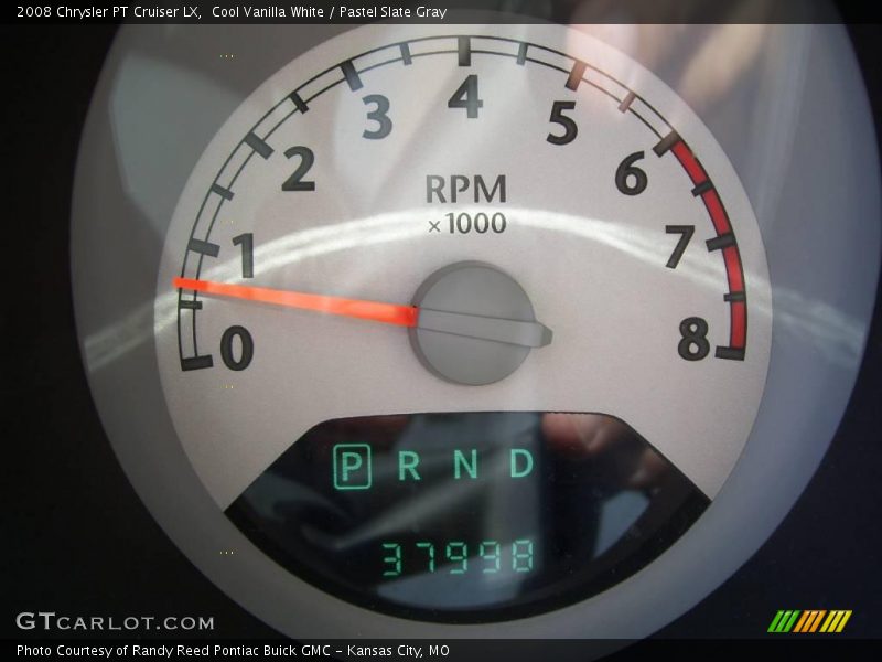 Cool Vanilla White / Pastel Slate Gray 2008 Chrysler PT Cruiser LX