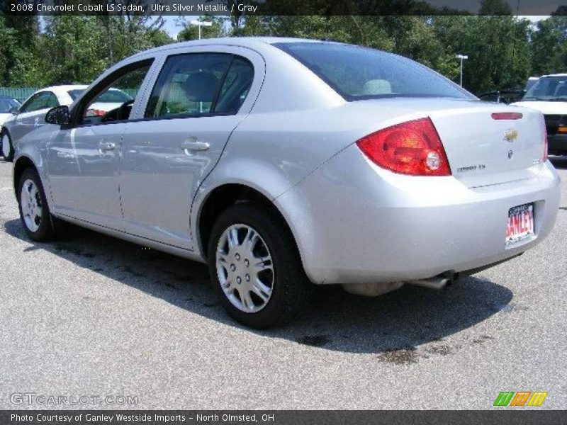 Ultra Silver Metallic / Gray 2008 Chevrolet Cobalt LS Sedan