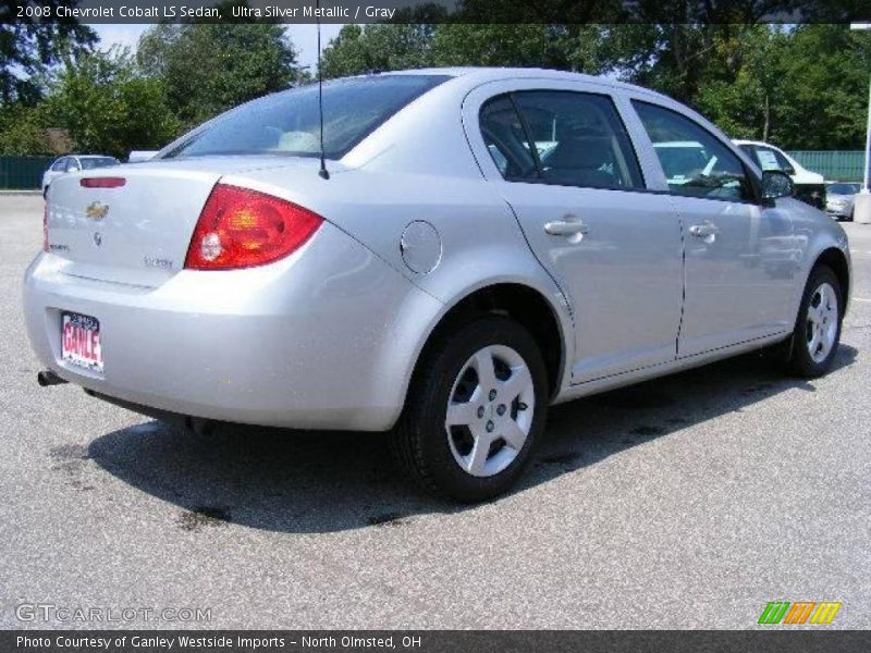 Ultra Silver Metallic / Gray 2008 Chevrolet Cobalt LS Sedan