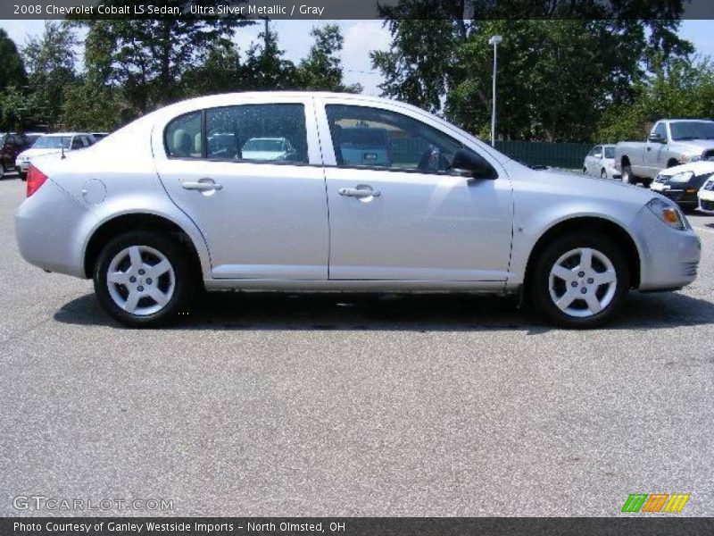 Ultra Silver Metallic / Gray 2008 Chevrolet Cobalt LS Sedan