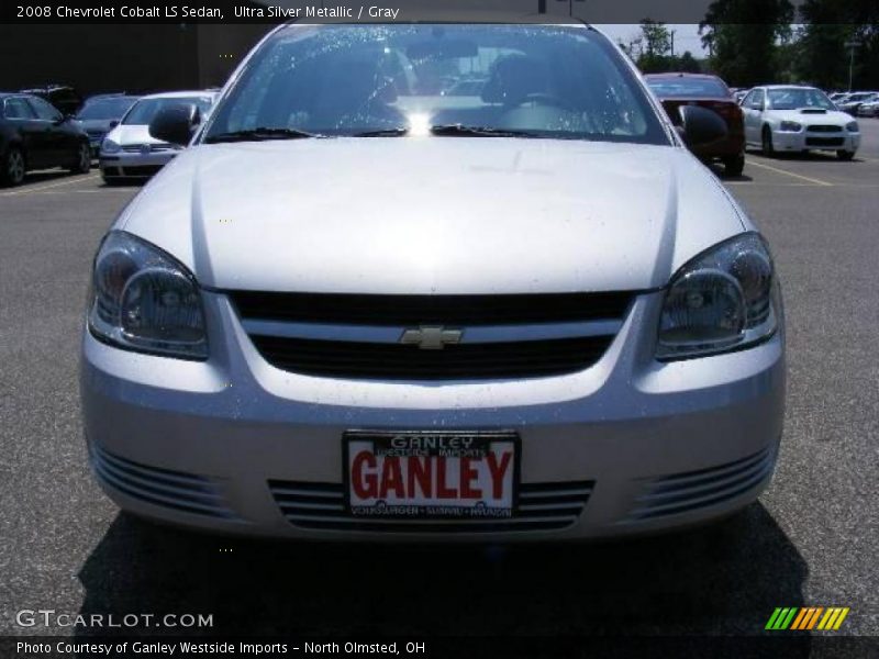 Ultra Silver Metallic / Gray 2008 Chevrolet Cobalt LS Sedan
