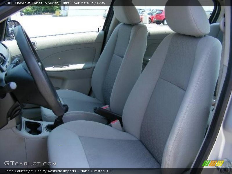Ultra Silver Metallic / Gray 2008 Chevrolet Cobalt LS Sedan