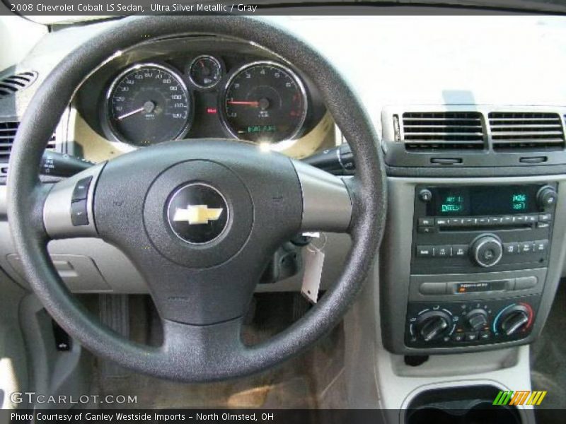 Ultra Silver Metallic / Gray 2008 Chevrolet Cobalt LS Sedan