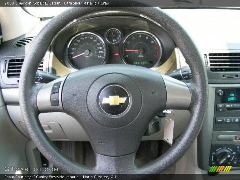 Ultra Silver Metallic / Gray 2008 Chevrolet Cobalt LS Sedan