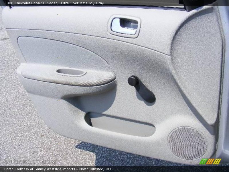 Ultra Silver Metallic / Gray 2008 Chevrolet Cobalt LS Sedan