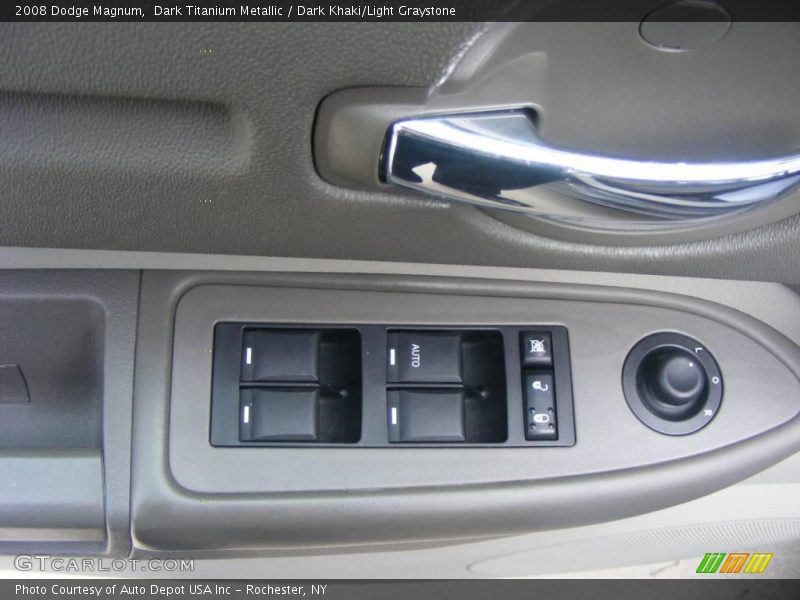Dark Titanium Metallic / Dark Khaki/Light Graystone 2008 Dodge Magnum