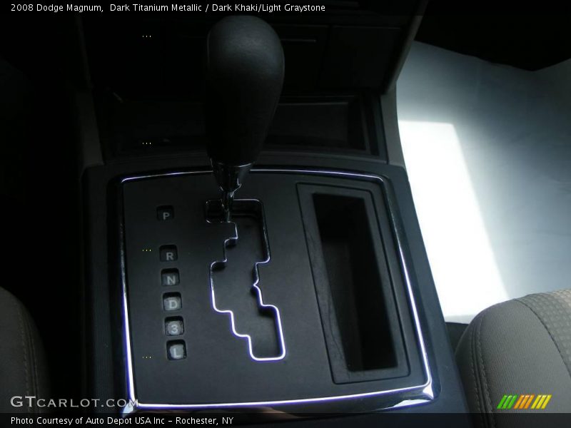 Dark Titanium Metallic / Dark Khaki/Light Graystone 2008 Dodge Magnum