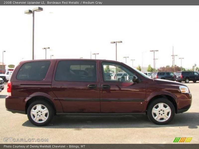 Bordeaux Red Metallic / Medium Gray 2008 Chevrolet Uplander LS