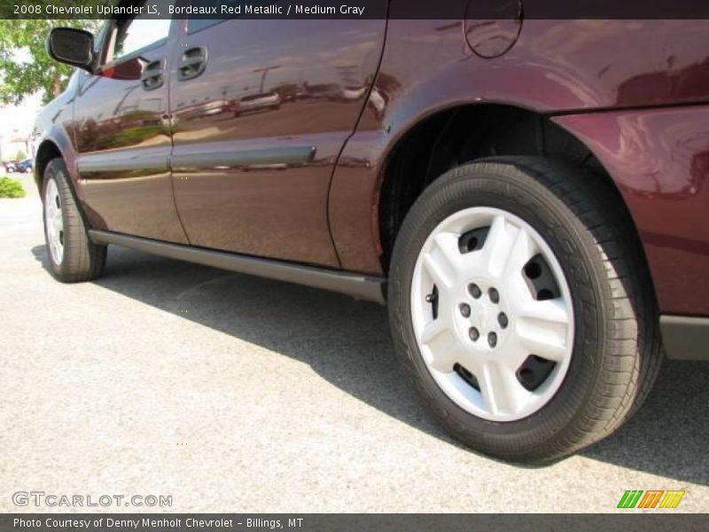 Bordeaux Red Metallic / Medium Gray 2008 Chevrolet Uplander LS
