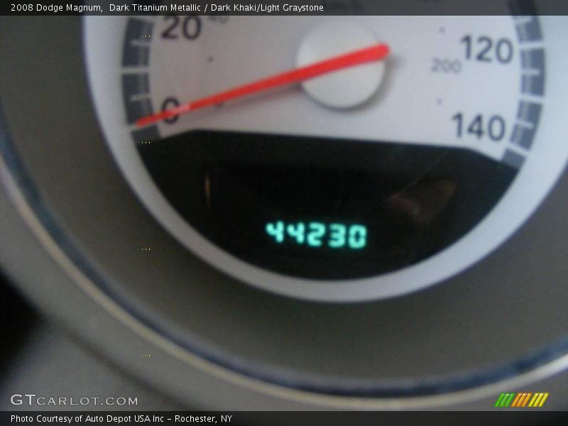 Dark Titanium Metallic / Dark Khaki/Light Graystone 2008 Dodge Magnum