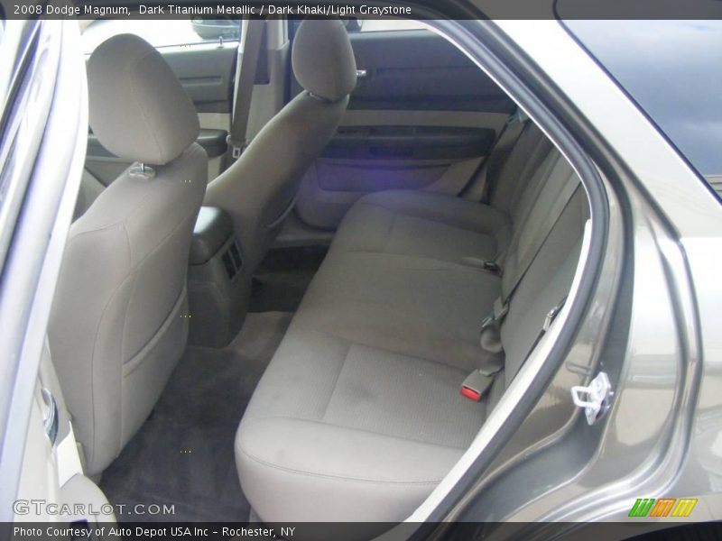 Dark Titanium Metallic / Dark Khaki/Light Graystone 2008 Dodge Magnum