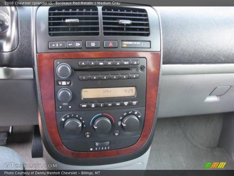 Bordeaux Red Metallic / Medium Gray 2008 Chevrolet Uplander LS
