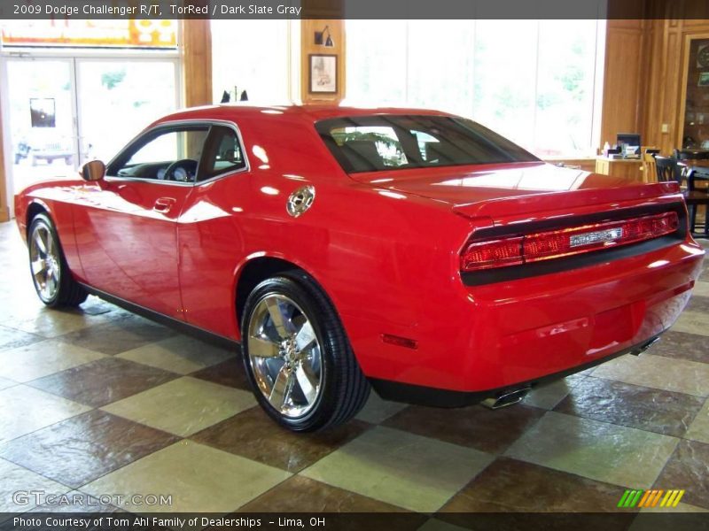 TorRed / Dark Slate Gray 2009 Dodge Challenger R/T