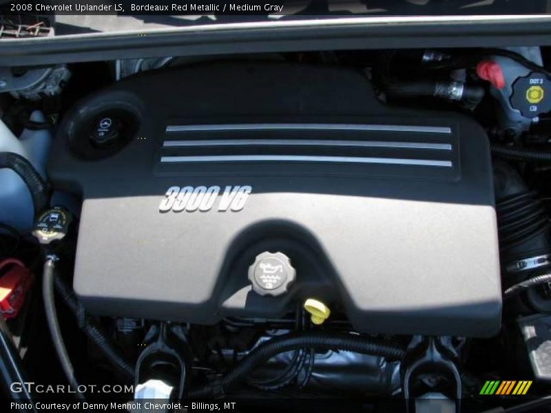 Bordeaux Red Metallic / Medium Gray 2008 Chevrolet Uplander LS