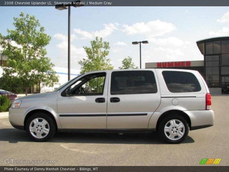 Silverstone Metallic / Medium Gray 2008 Chevrolet Uplander LS