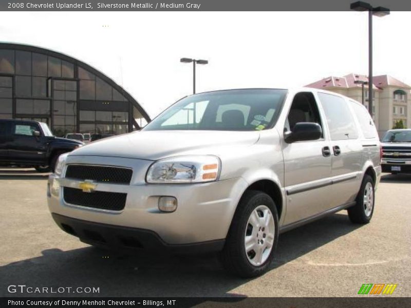 Silverstone Metallic / Medium Gray 2008 Chevrolet Uplander LS