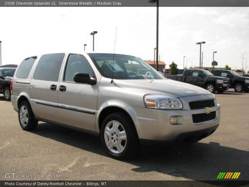 Silverstone Metallic / Medium Gray 2008 Chevrolet Uplander LS