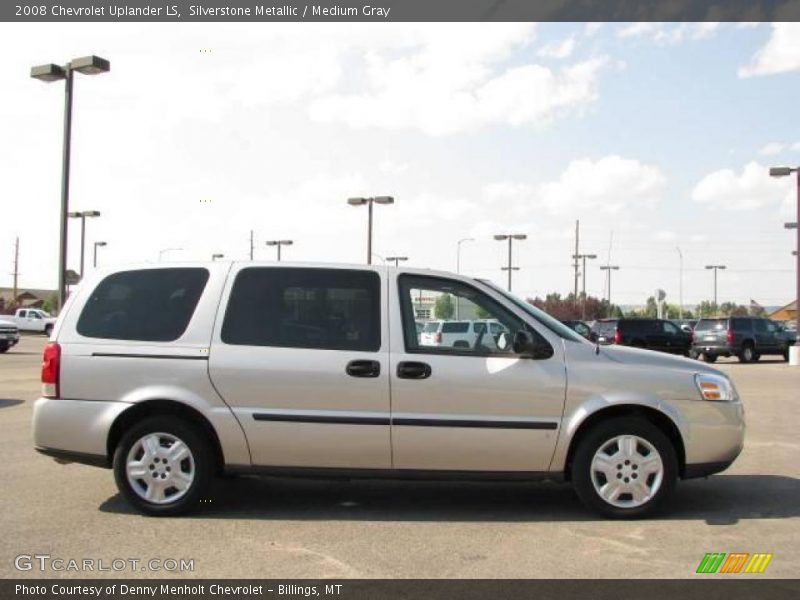 Silverstone Metallic / Medium Gray 2008 Chevrolet Uplander LS