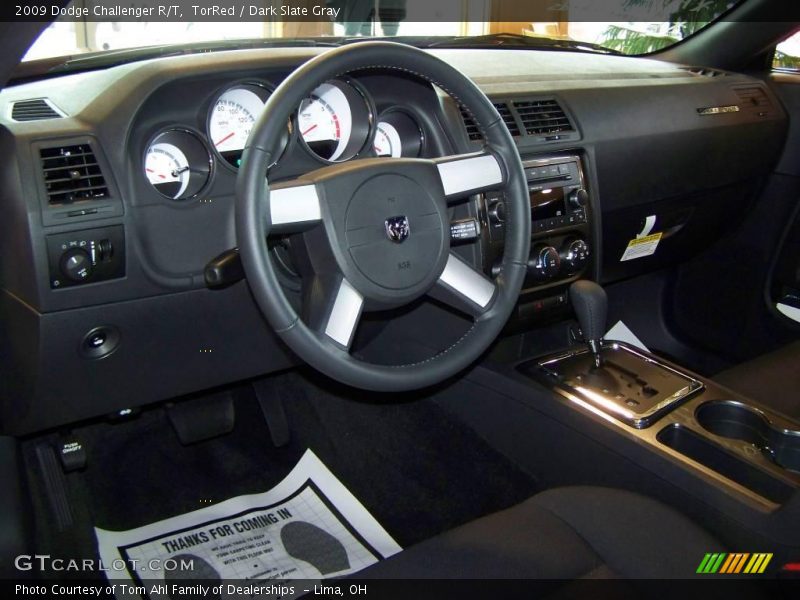 TorRed / Dark Slate Gray 2009 Dodge Challenger R/T