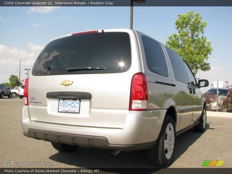 Silverstone Metallic / Medium Gray 2008 Chevrolet Uplander LS