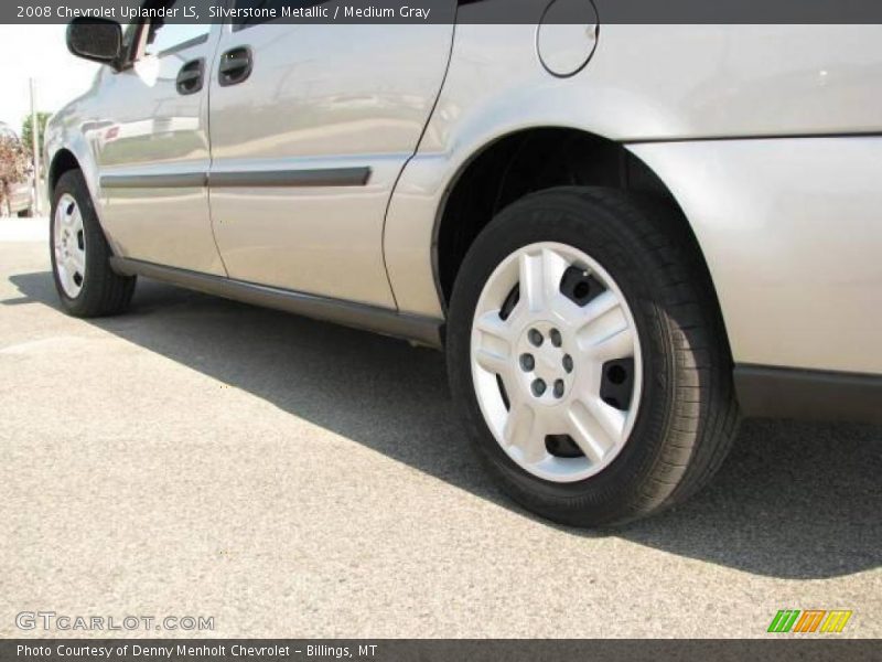Silverstone Metallic / Medium Gray 2008 Chevrolet Uplander LS