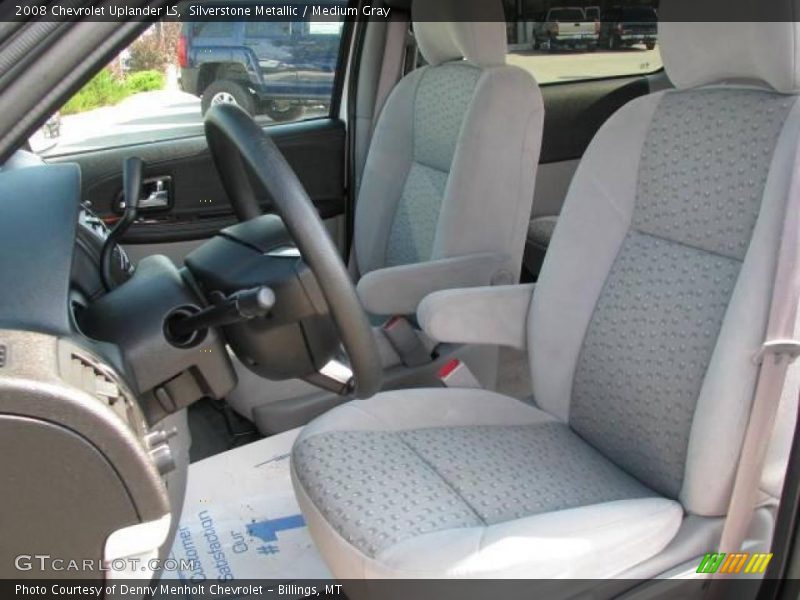 Silverstone Metallic / Medium Gray 2008 Chevrolet Uplander LS