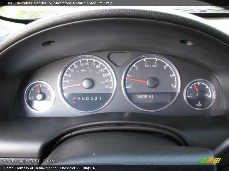 Silverstone Metallic / Medium Gray 2008 Chevrolet Uplander LS