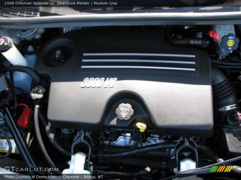 Silverstone Metallic / Medium Gray 2008 Chevrolet Uplander LS