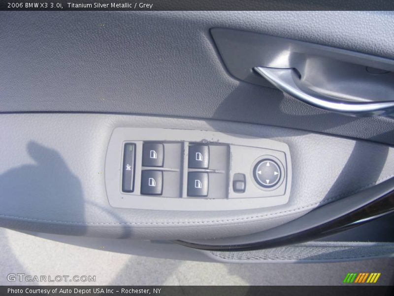 Titanium Silver Metallic / Grey 2006 BMW X3 3.0i