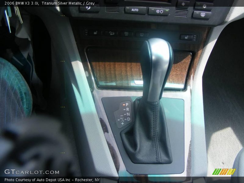 Titanium Silver Metallic / Grey 2006 BMW X3 3.0i