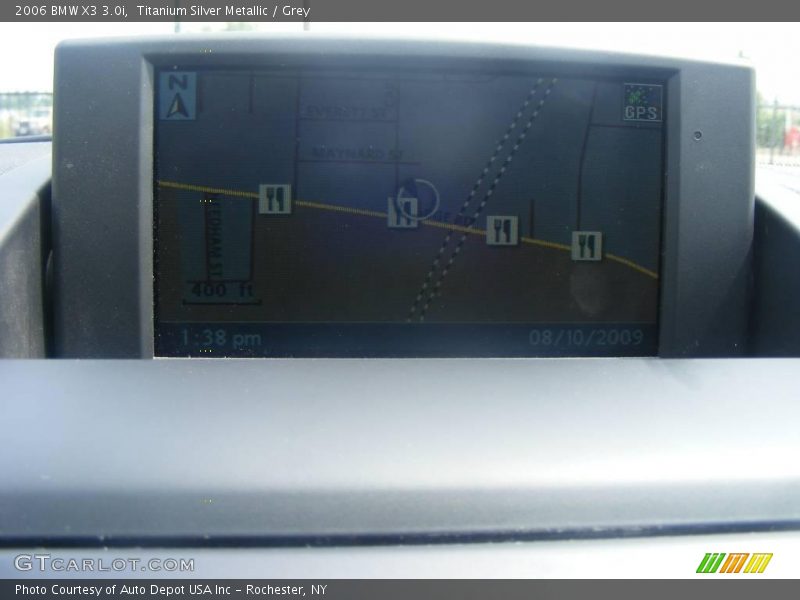 Titanium Silver Metallic / Grey 2006 BMW X3 3.0i