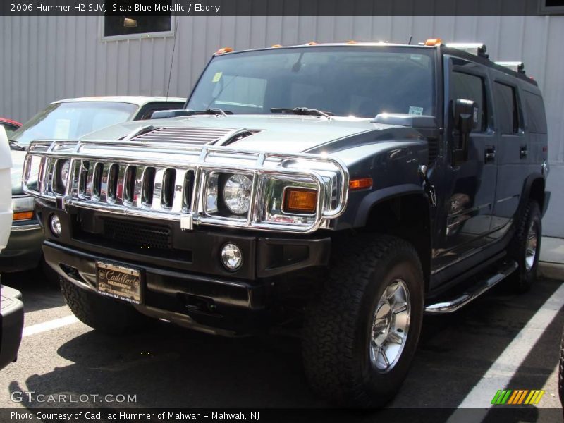 Slate Blue Metallic / Ebony 2006 Hummer H2 SUV