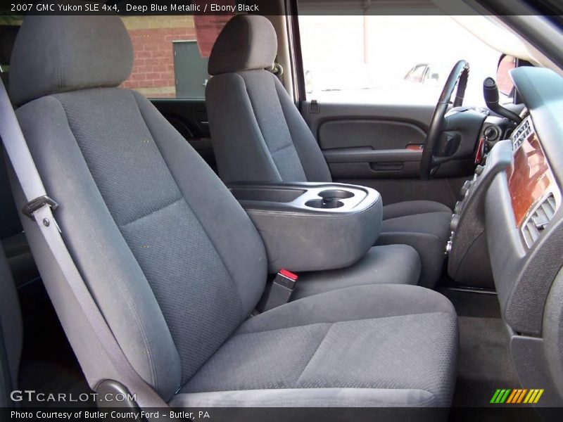 Deep Blue Metallic / Ebony Black 2007 GMC Yukon SLE 4x4