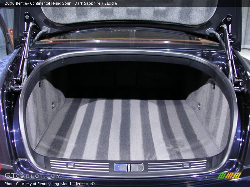 Dark Sapphire / Saddle 2006 Bentley Continental Flying Spur