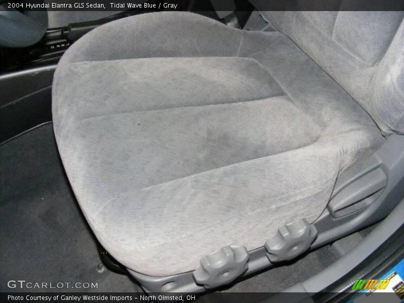 Tidal Wave Blue / Gray 2004 Hyundai Elantra GLS Sedan
