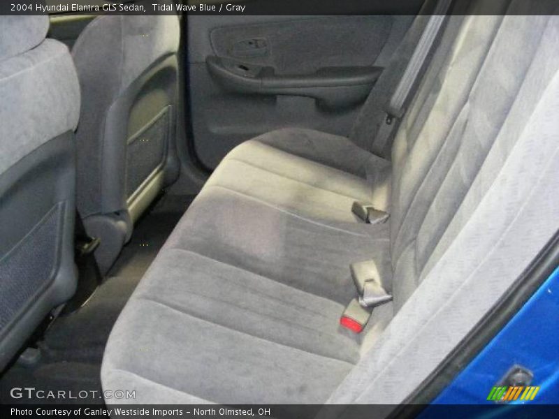 Tidal Wave Blue / Gray 2004 Hyundai Elantra GLS Sedan