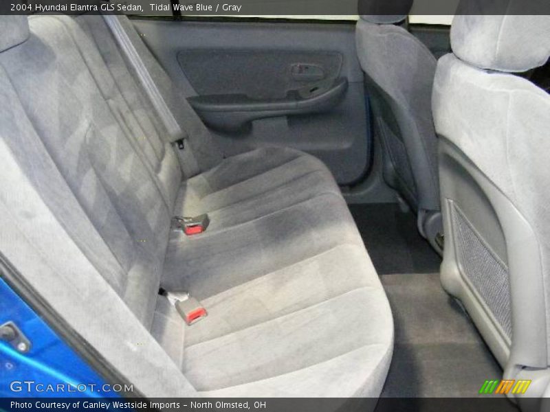 Tidal Wave Blue / Gray 2004 Hyundai Elantra GLS Sedan