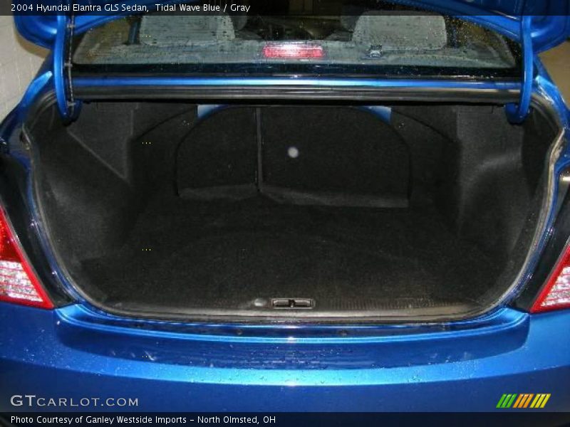 Tidal Wave Blue / Gray 2004 Hyundai Elantra GLS Sedan